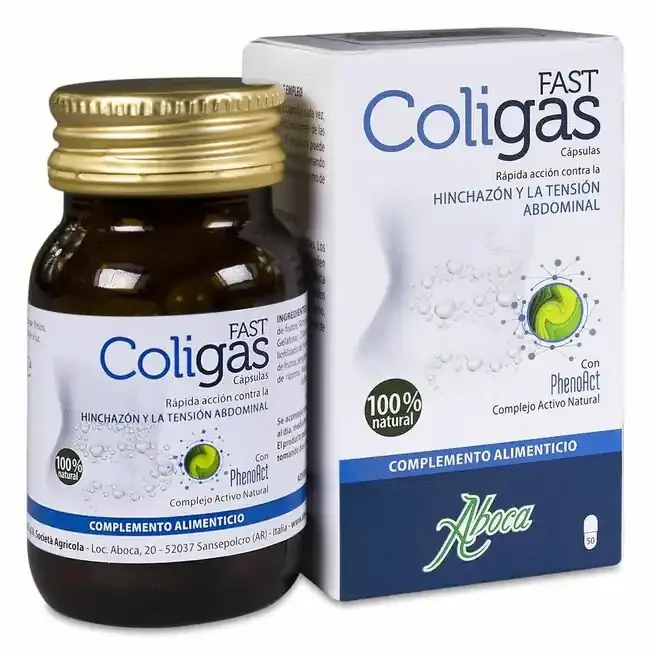 Aboca Coligas Fast, 50 Cápsulas