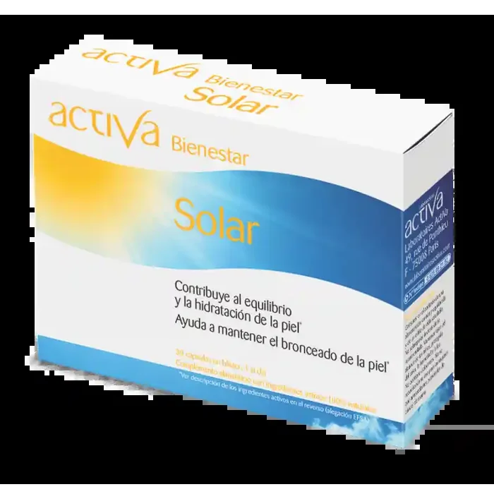ACTIVA BIENESTAR SOLAR 30 CAPSULAS