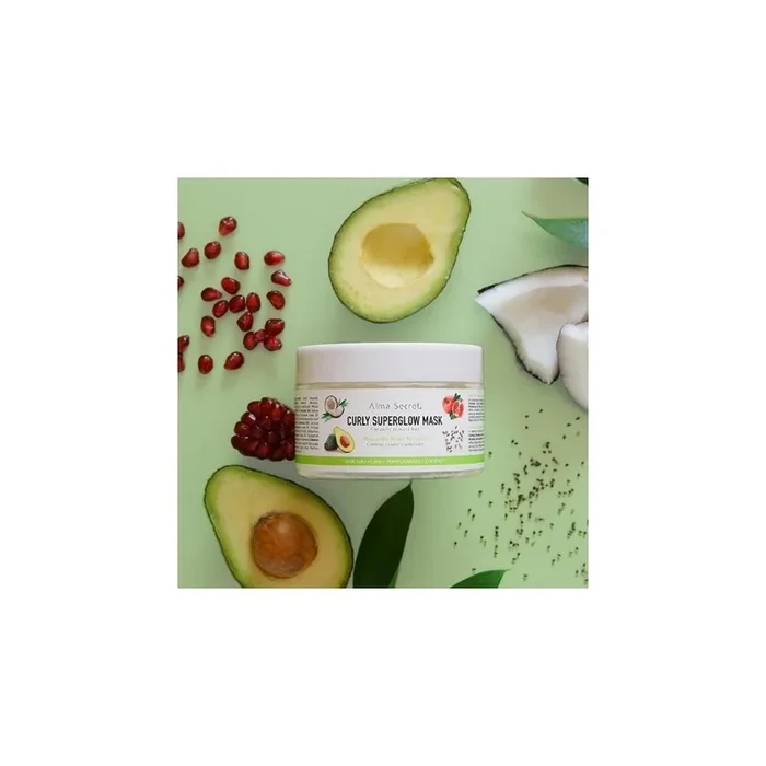 Alma Secret Curly Superglow Mask (Cabellos Rizados u Ondulados) 250 ml