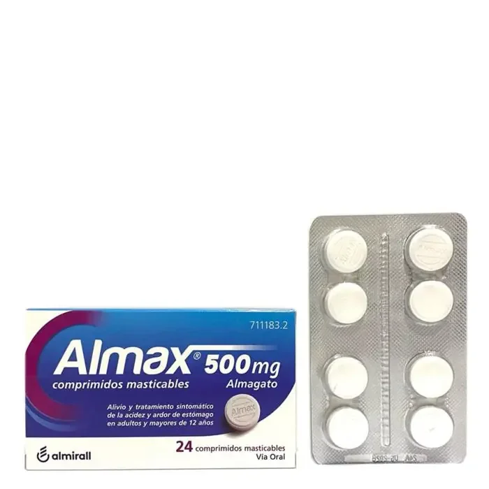 Almax 500mg 24 Comprimidos Masticables | Lumina Bella Vita