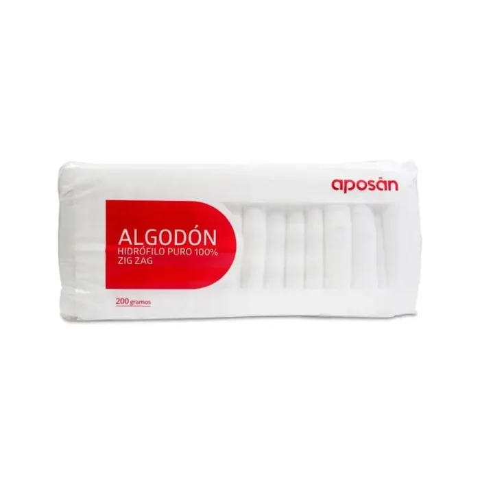 Aposan Algodon Zig-Zag Puro 200 GR