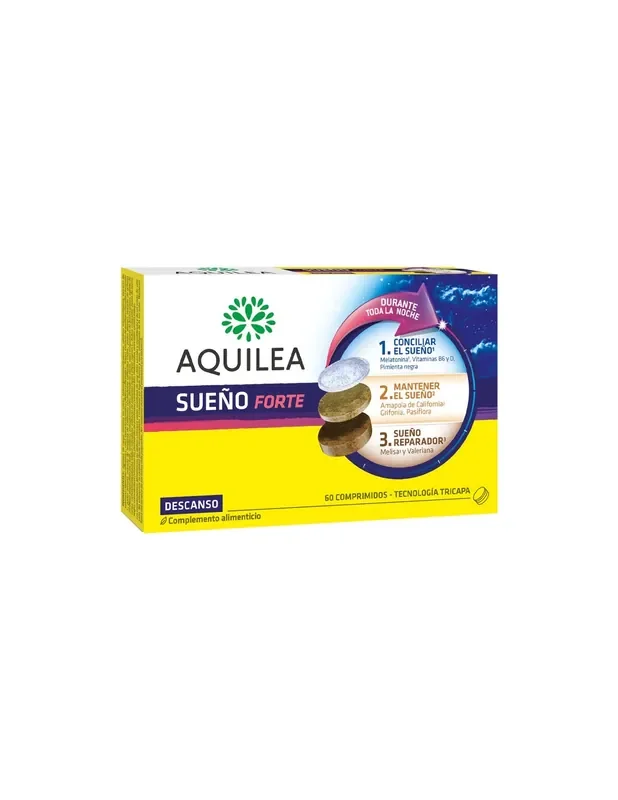 Aquilea sueño forte, 60 cápsulas