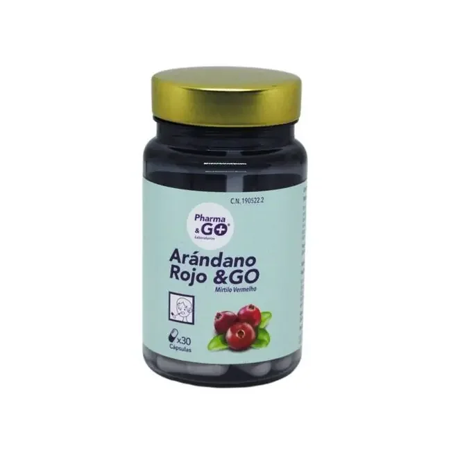 Arándano Rojo &Go, 30 Cápsulas