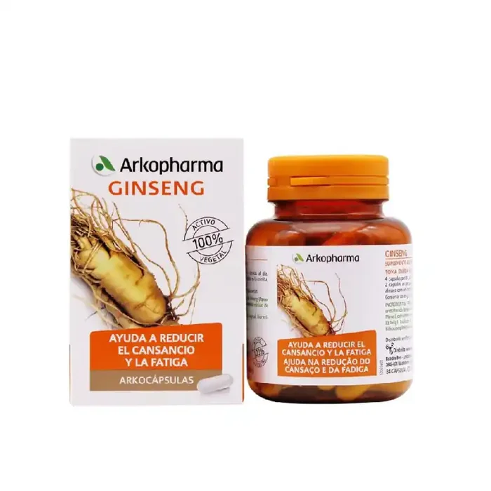 Arkopharma ginseng 84 cápsulas