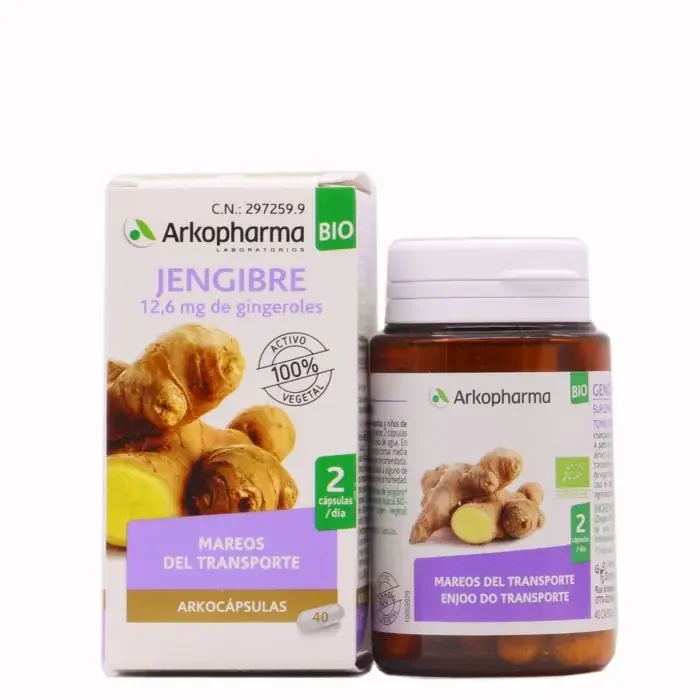 Arkopharma Jengibre Bio 40 Cápsulas