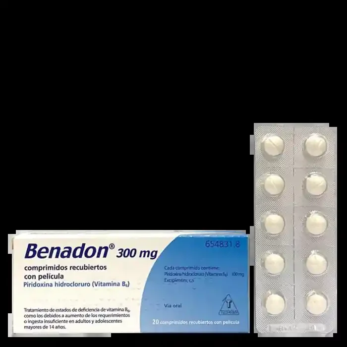 Benadon 300mg 20 Comprimidos
