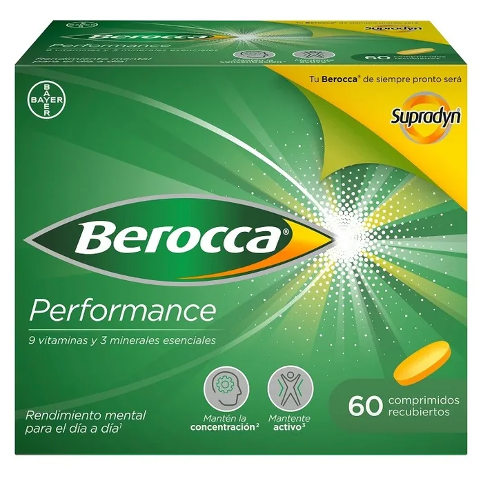 BEROCCA Performance 60 Comprimidos