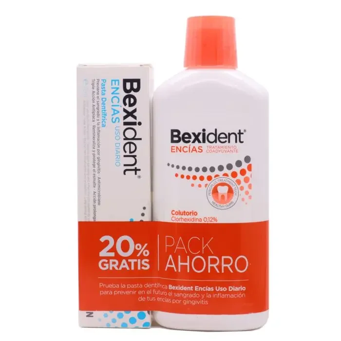 Bexident Encias Pack Colutorio + Pasta