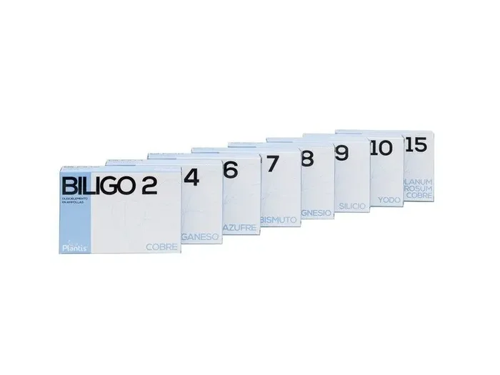 Biligo 2 Cobre (Artesanía Agrícola) 20 Ampollas De 2 Ml