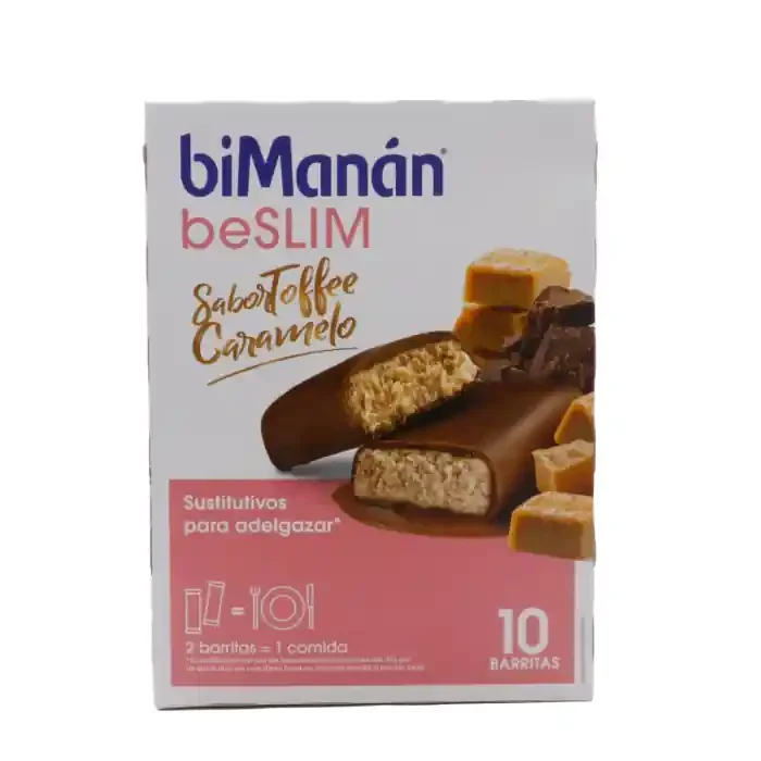 Bimanan beSlim 10 Barritas Sabor Tofee Caramelo