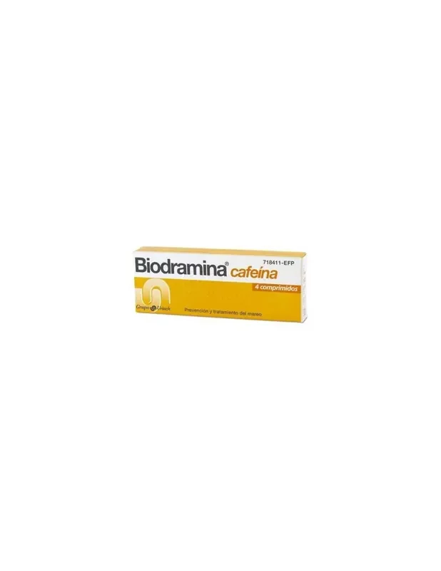 Biodramina Cafeína 4comp
