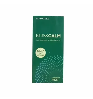 Blisscbd BlissCalm 60 capsulas