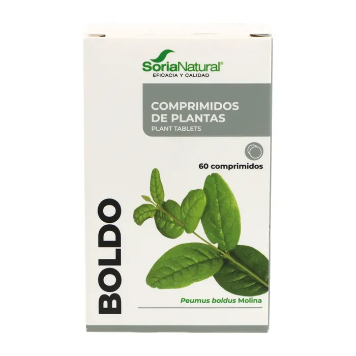Boldo 60 Comprimidos Soria Natural