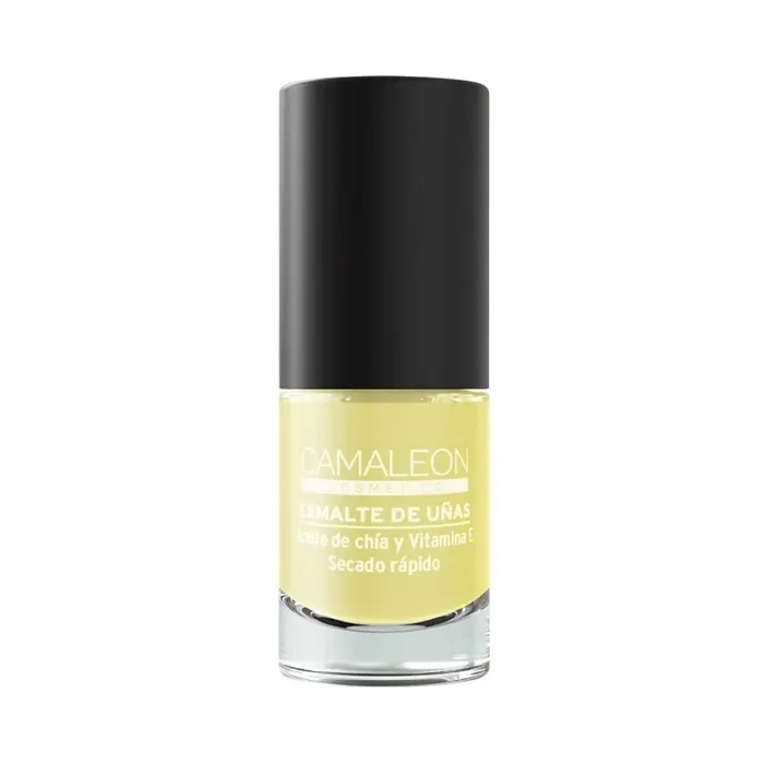 CAMALEON ESMALTE UÑAS AMARILLO PASTEL 6 ML