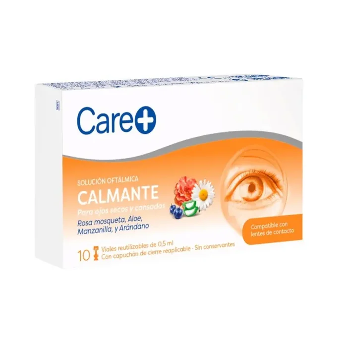 Care+ Solución Oftálmica Calmante 10V x 0.5 ML