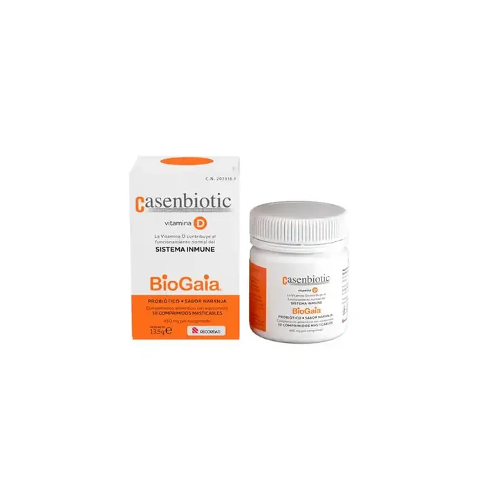 Casenbiotic vitamina d 30 comprimidos masticables