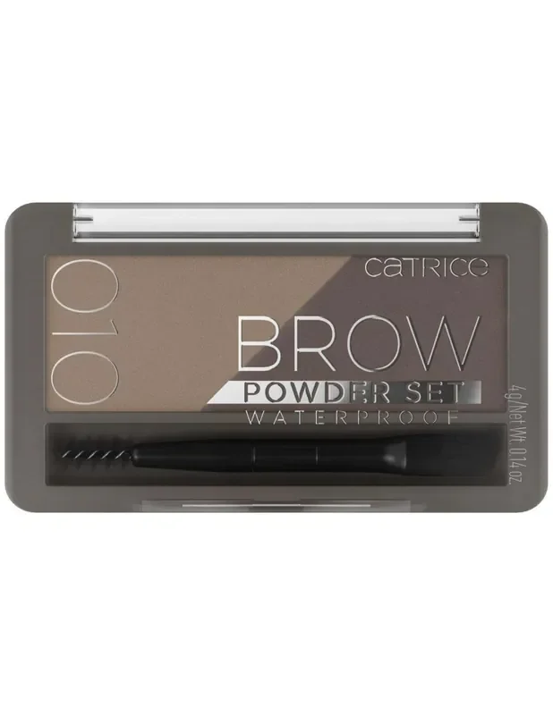 Catrice Brow Powder Set Waterproof 010 Brown 4G