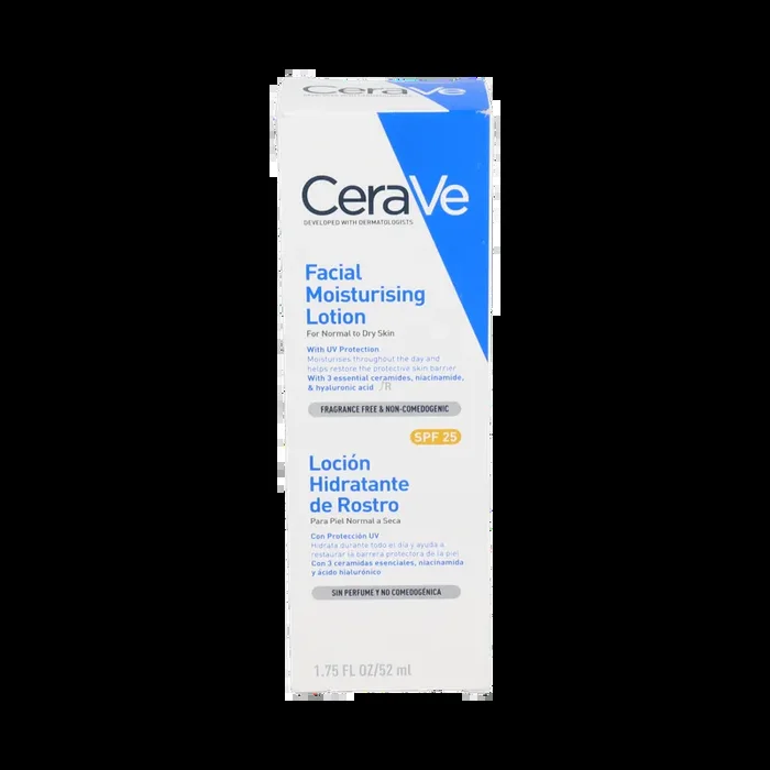 Cerave Locion Hidrat Rostro Spf25 52 Ml