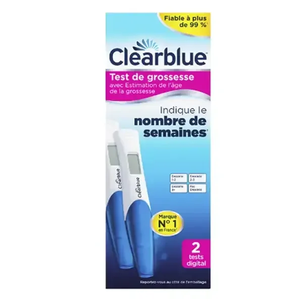 Clearblue Test Embarazo Digital Doble Confirmacion 2un