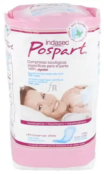 Compresa Hig Indasec Alg Pos Pri D