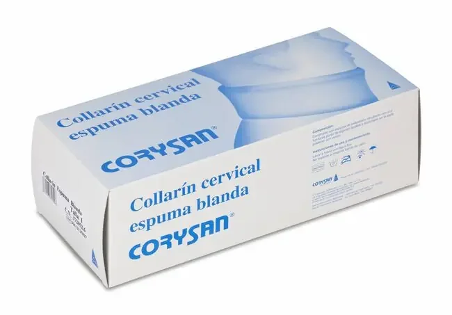 Corysan Collarín Cervical Espuma Blanda Talla 2, 1 Ud