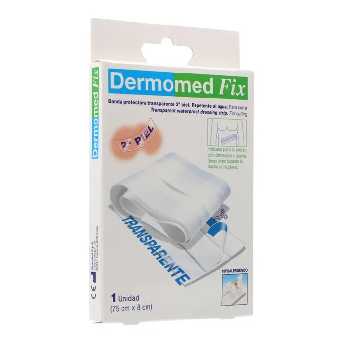 Dermomed Fix Transparente 75×8 Cm 1 Ud