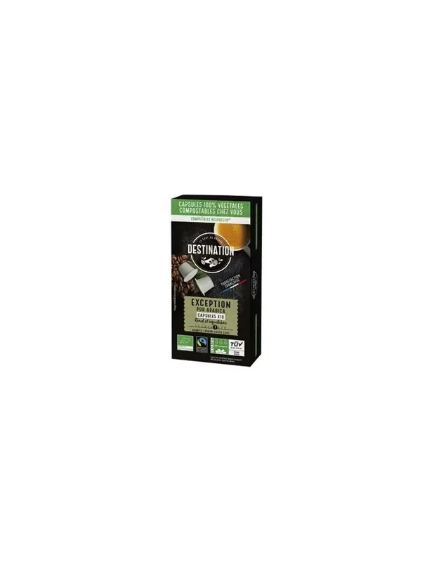 Destination Exception Pur Arabica Exception Bio 10Uds