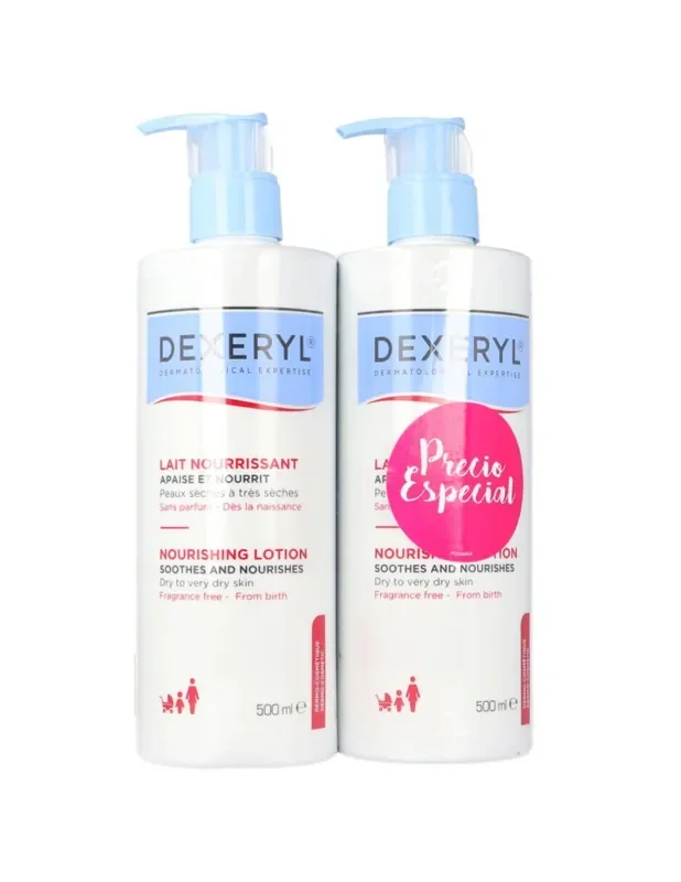 Dexeryl Loción Rica Nutritiva 2x500ml