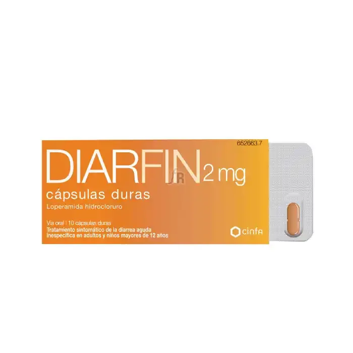 Diarfin (2 Mg 10 Cápsulas)