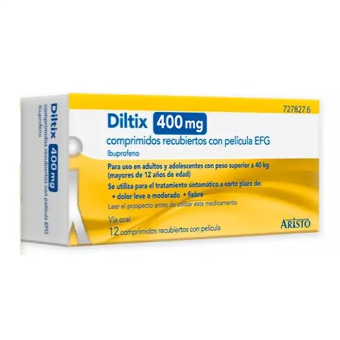 Diltix 400 MG 12 Comprimidos Recubiertos