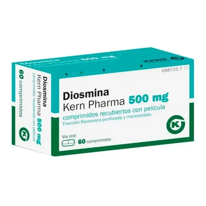 Diosmina Kern Pharma 500 mg 60 Comprimidos