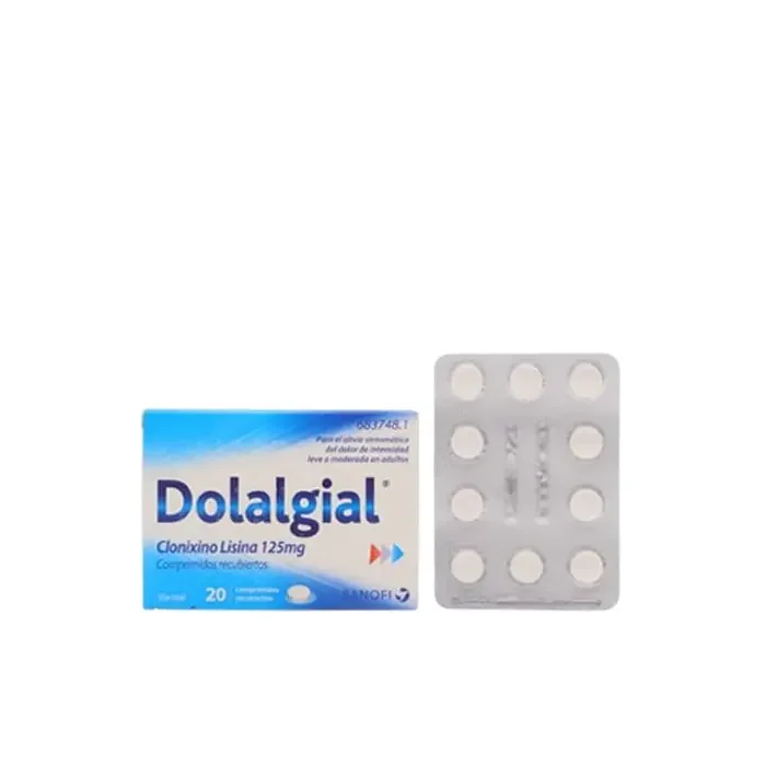 Dolalgial 125mg 20 Comprimidos Recubiertos