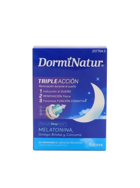 DORMINATUR TRIPLE ACCION 30 COMPRIMIDOS