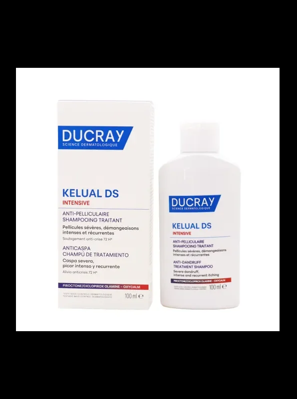 DUCRAY KELUAL DS INTENSIVE CHAMPU ANTICASPA 100 ML
