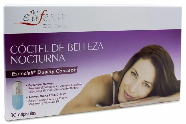 e‘lifexir Cóctel de Belleza Nocturna, 30 Cápsulas