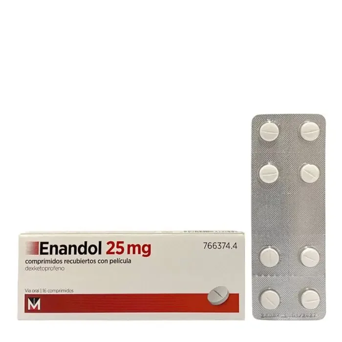 Enandol 25mg 16 Comprimidos