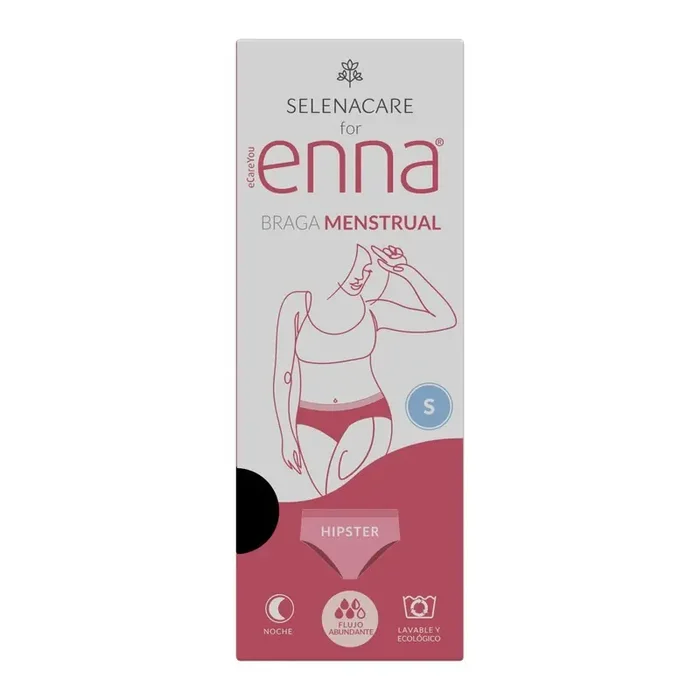 ENNA BRAGA MENSTRUAL HIPSTER TALLA S