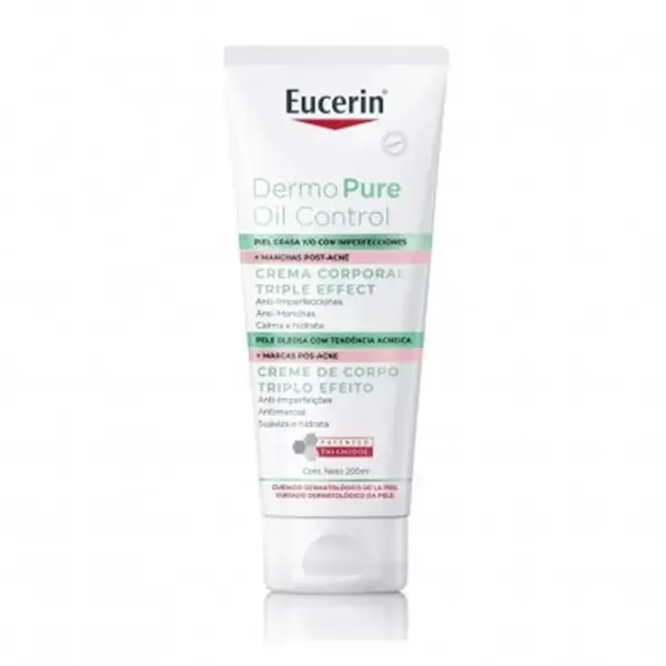 Eucerin Dermopure Oil Control Crema Corporal Triple Effect