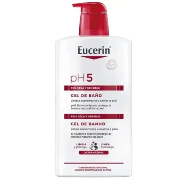 Eucerin Ph5 Gel De Baño 1000 Ml