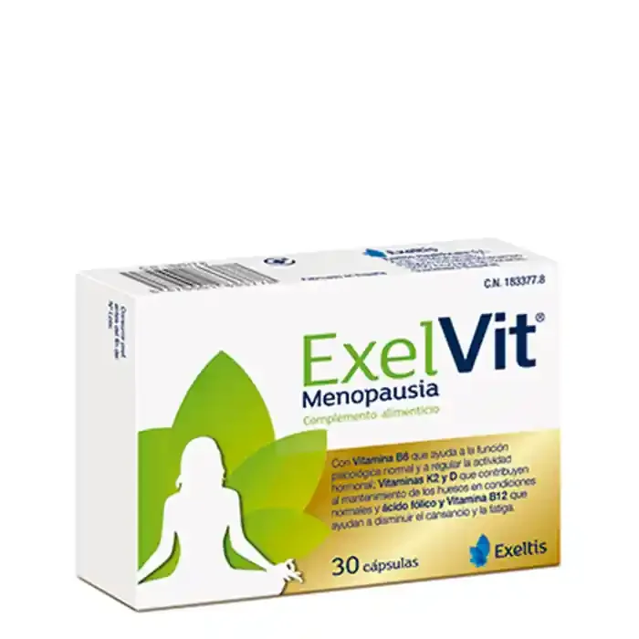 Exelvit Menopausia 30 Cápsulas