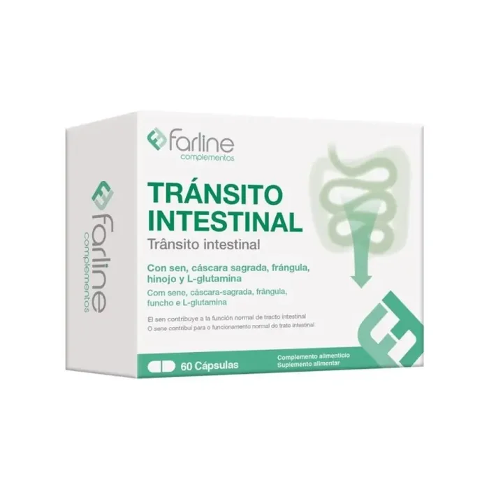 Farline Complementos Infusión Tránsito Intestinal 60 Cápsulas