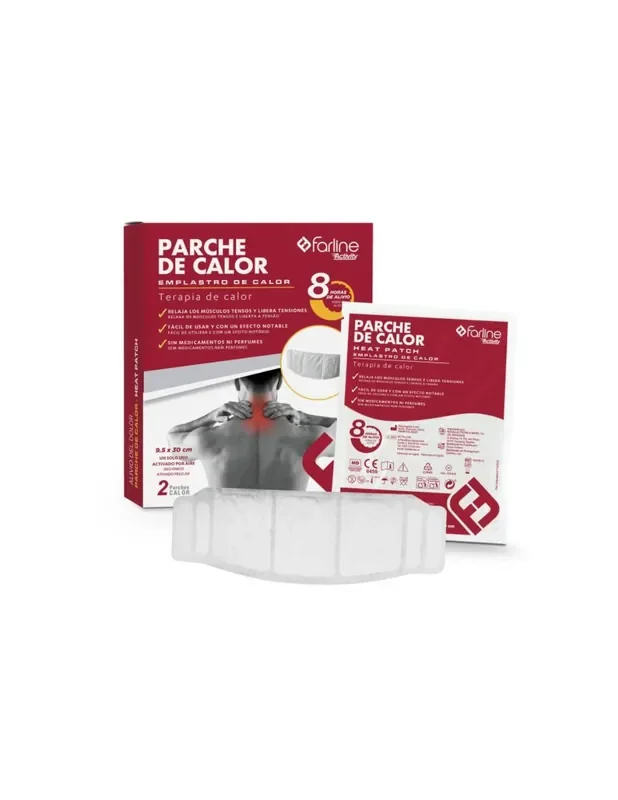 Farline Parche Calor para Cervicales 2 unidades