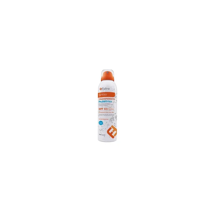 Farline Spray Solar Pediatrico Transparente Spf 50 200 ml
