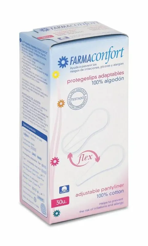 Farmaconfort Protegeslip Adaptables Flex, 30 Uds