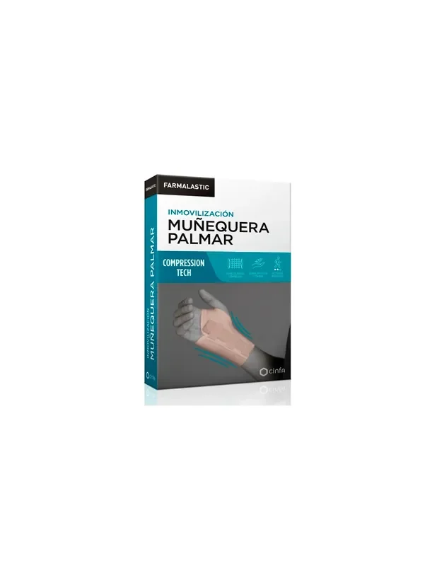 Farmalastic Muñequera Palmar Compression Tech T-m