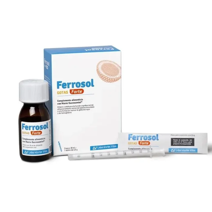 Ferrosol Gotas Forte 30 ml