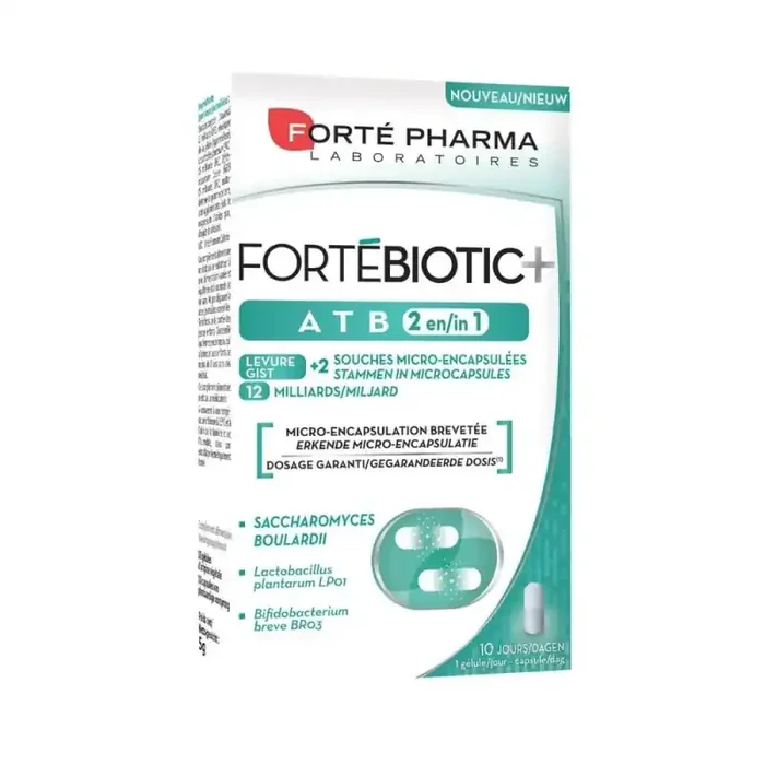 Forté Pharma Fortebiotic+ Atb 10 Cápsulas