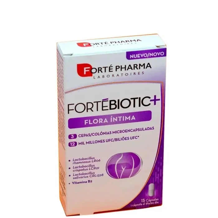 ForteBiotic+ Flora Íntima 15 Cápsulas Forte Pharma Probióticos