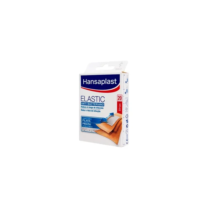 Hansaplast Elastic Antibacteriano 20 Uds