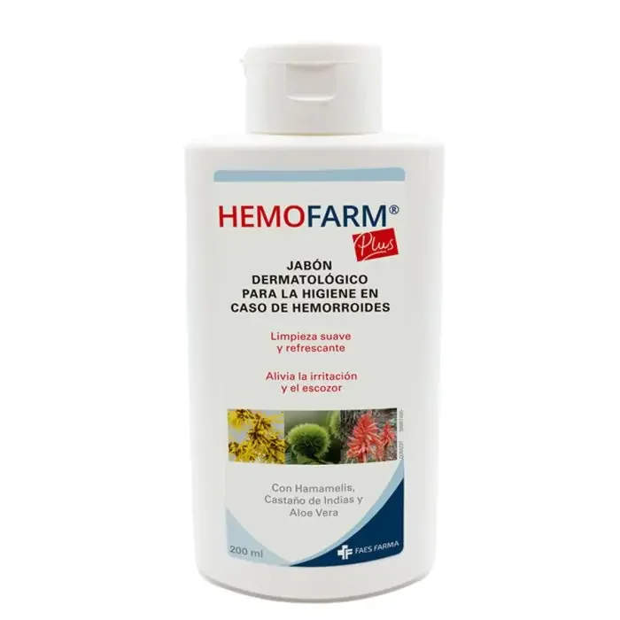 Hemofarm Plus Jabón Dermatológico 200ml
